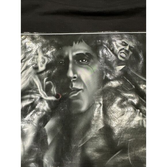 VTG 90s Scarface Clothing Co T Shirt Mens XL Black Tony Montana Gangsta Mob - Picture 3 of 9